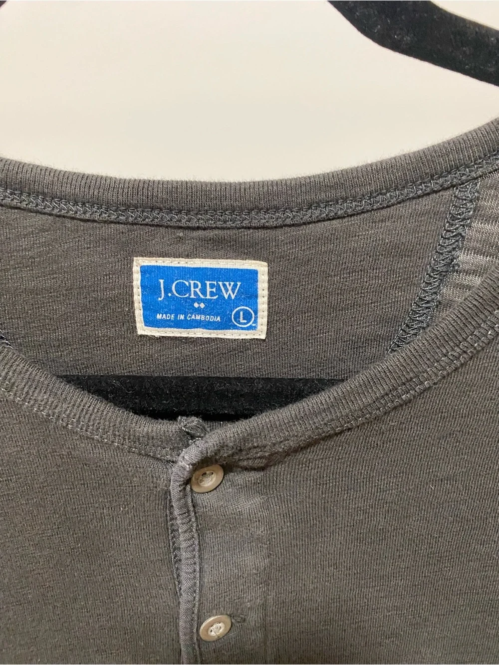 J crew long sleeve henley
